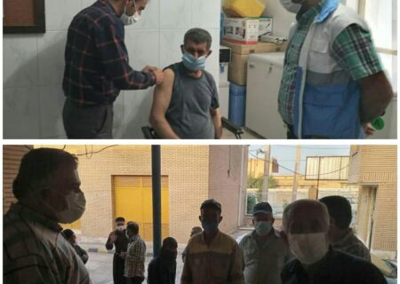 واکسیناسیون پاکبانان شهرداری لالی