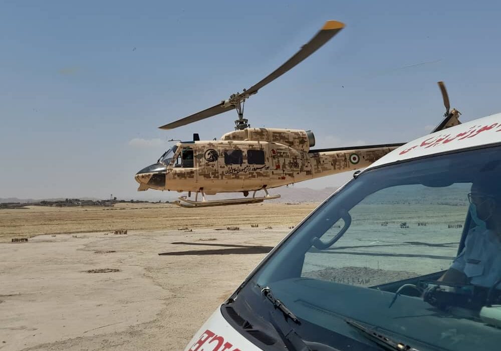 اعزام دو بیمار حاد تنفسی در مناطق صعب العبور شهرستان لالی