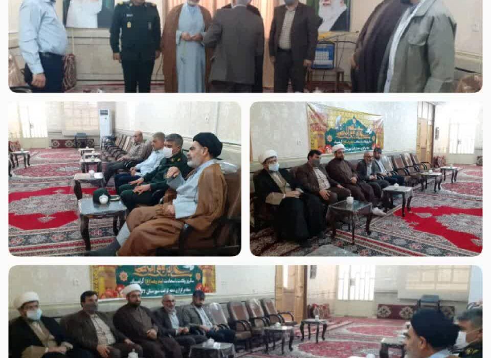 معارفه مسئول جدیدستاد عتبات و عالیات/محمودحاجی پور متولی جدید ستاد عتبات عالیات شهرستان لالی شد