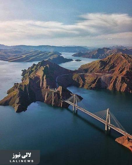 پل کابلی شهدای لالی ، بزرگترین پل کابلی کشور