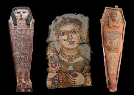 کشف نقاشی‌های زیبای دوهزارساله در مصر
