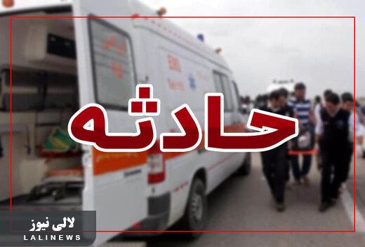 واژگونی خودرو در محور لالی – تنگ هتی