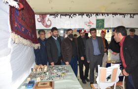 افتتاح نمایشگاه صنایع دستی ، سوغات محلی و تولیدات بومی در شهرستان لالی + تصاویر