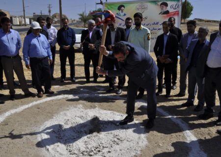 آئین کلنگ زنی پروژه خط پایداری گاز در شهرستان های مسجد سلیمان و لالی انجام شد