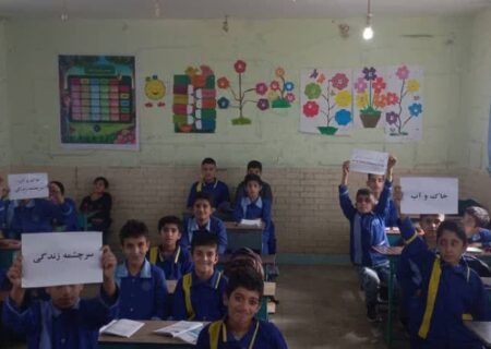 برگزاری برنامه‌ آموزشی در مدارس شهرستان لالی به مناسبت روز جهانی خاک