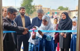 افتتاح نمایشگاه کتاب در مدارس شهرستان لالی