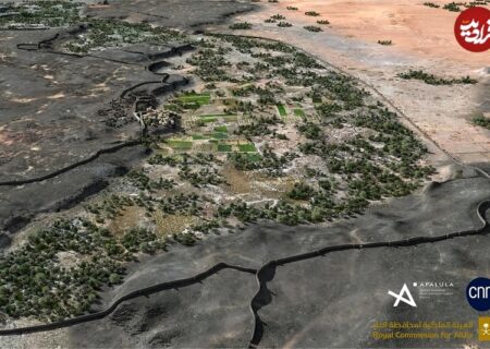 کشف دیوارهای عظیم و ۴ هزارسالۀ «خیبر» در عربستان