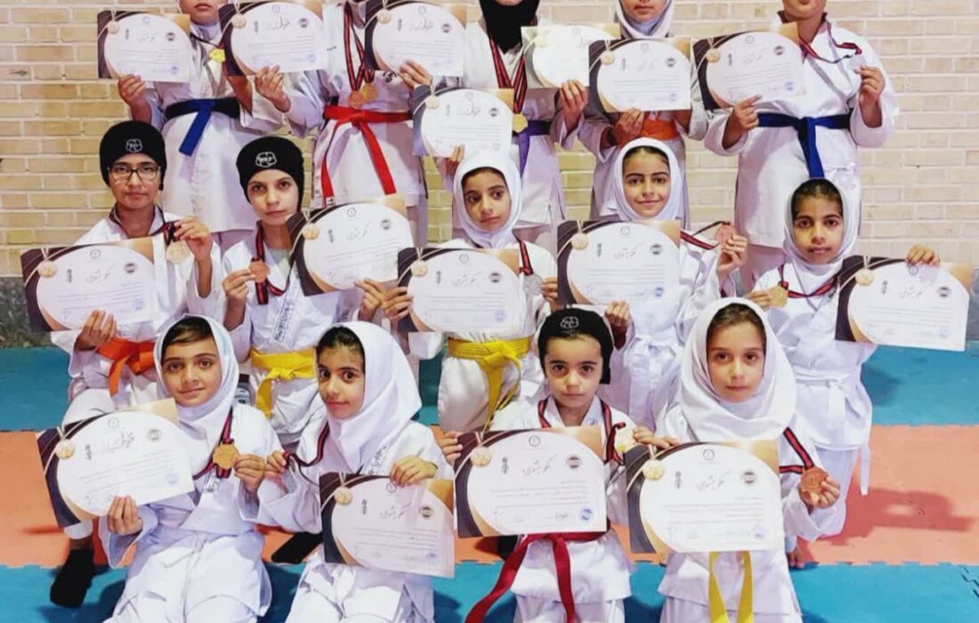 درخشش دختران تکواندوکار شهرستان لالی در مسابقات استانی