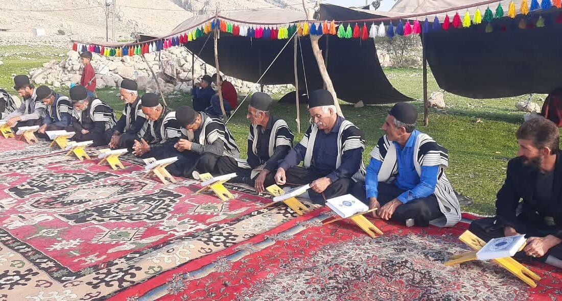 محافل جزخوانی قرآن مردم شهرستان لالی در ماه مبارک رمضان