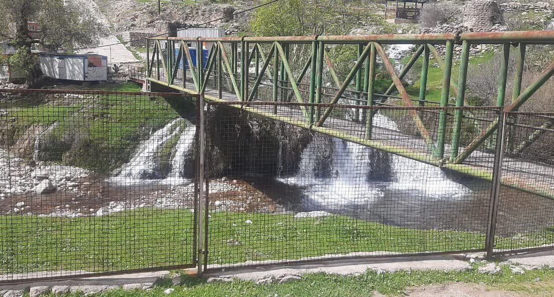 بازدید مشترک ادارات محیط زیست و میراث فرهنگی و گردشگری شهرستان لالی از سایت گردشگری آبشار آرپناه