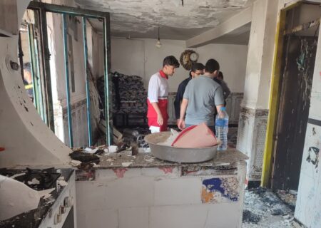 انفجار خانه بر اثر نشت گاز در شهر تراز لالی سه نفر از یک خانواده را به کام مرگ کشاند