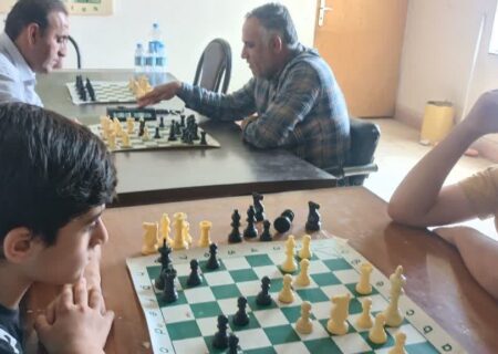 برگزاری مسابقات شطرنج قهرمانی شهرستان لالی به روش سوئیسی + عکس