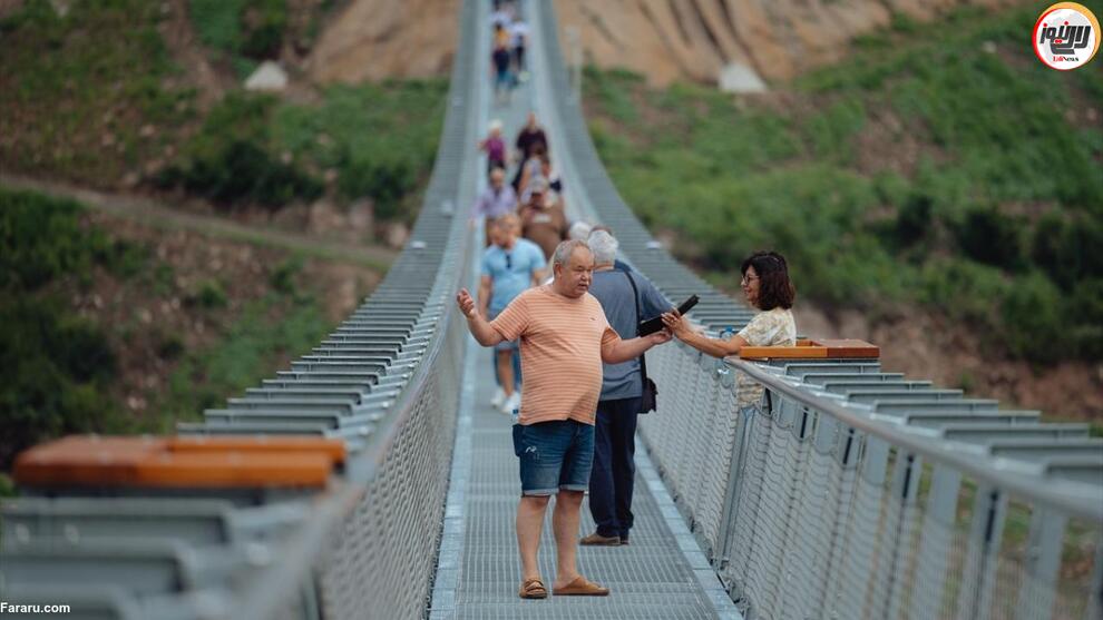 طولانی‌ترین پل معلق دو طرفه جهان بازگشایی شد