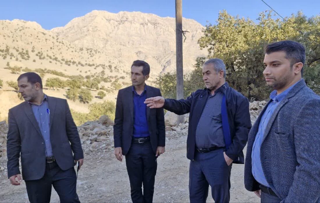 مدیرکل امور عشایر خوزستان از پروژه های عمرانی حوزه عشایر در لالی بازدید کرد