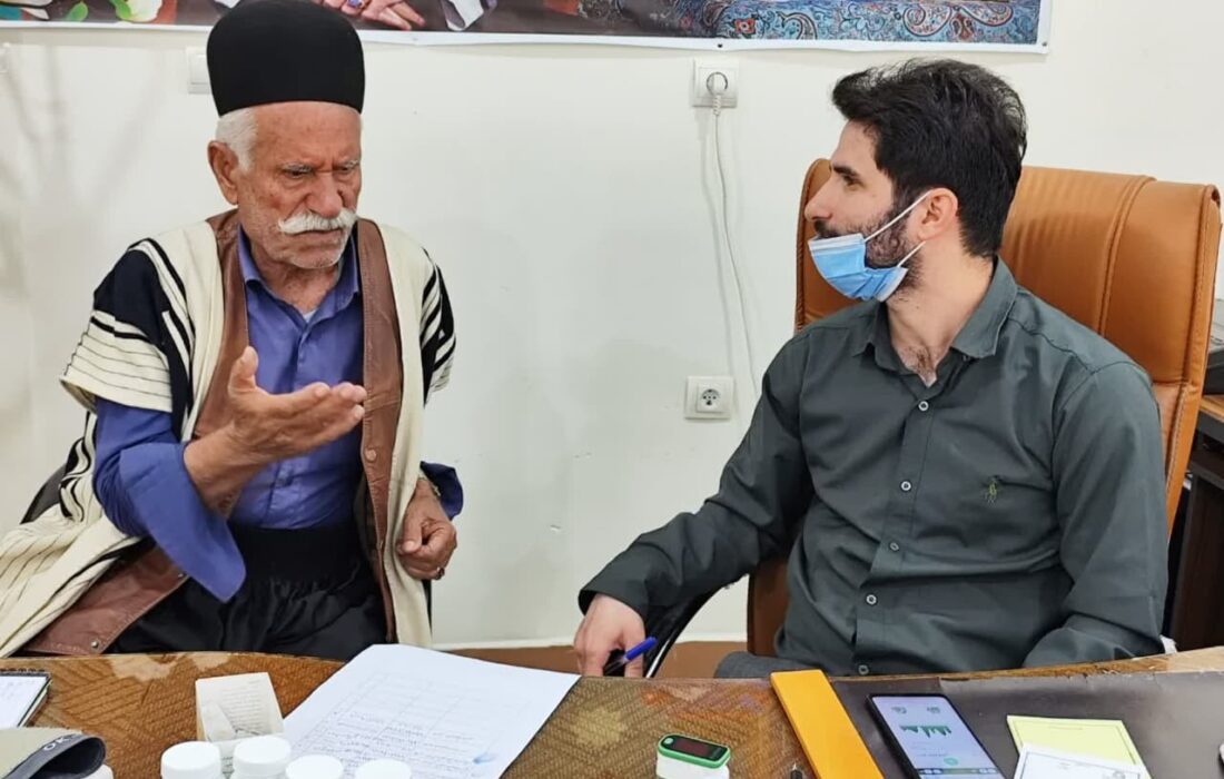 ویزیت رایگان سالمندان و معلولین در اداره ی بهزیستی شهرستان لالی + تصاویر