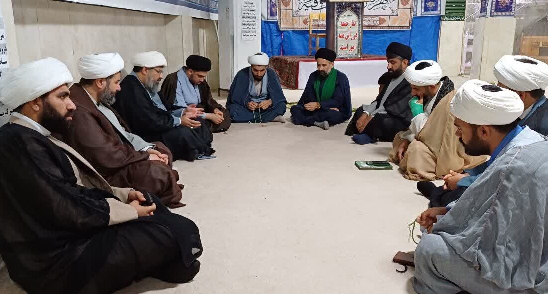 نشست طلایه داران تبلیغ ماه مبارک رمضان در شهرستان لالی
