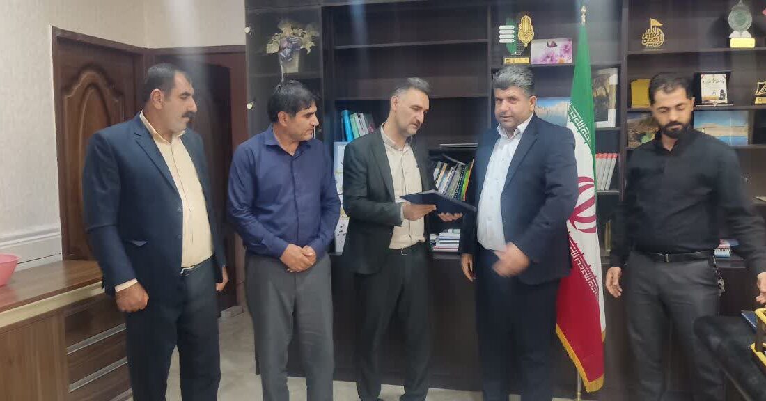 رئیس جدید میراث فرهنگی گردشگری و صنایع دستی شهرستان لالی معرفی شد + عکس