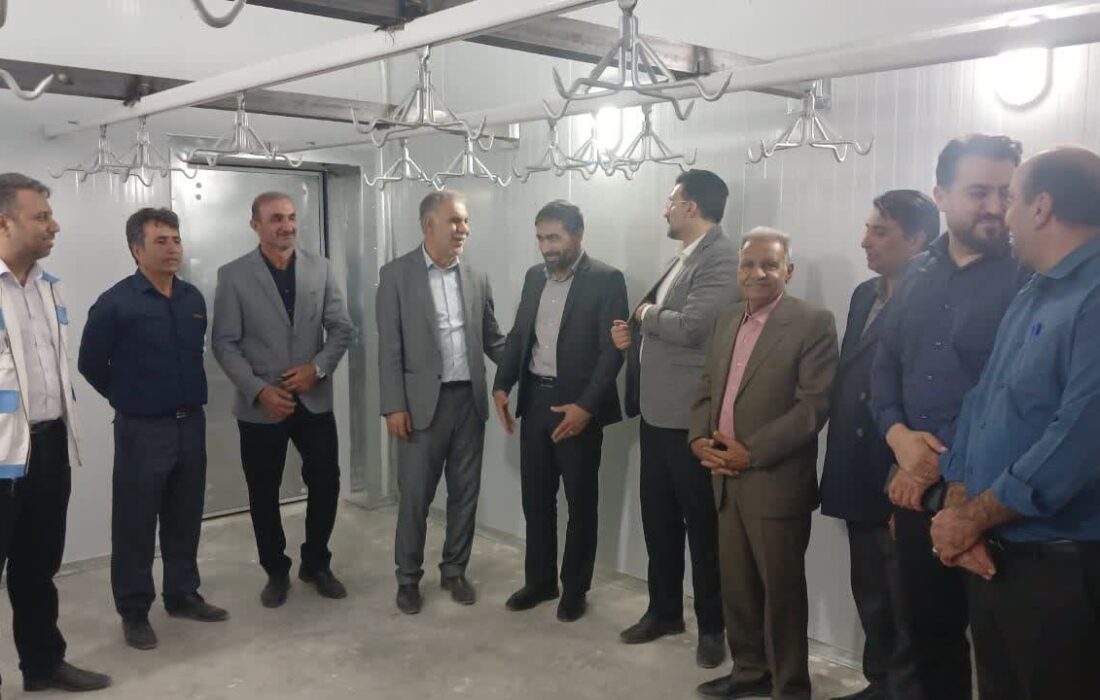 افتتاح سردخانه کشتارگاه دام شهرداری لالی با اعتباری بالغ بر ۱۵ میلیارد ریال + عکس