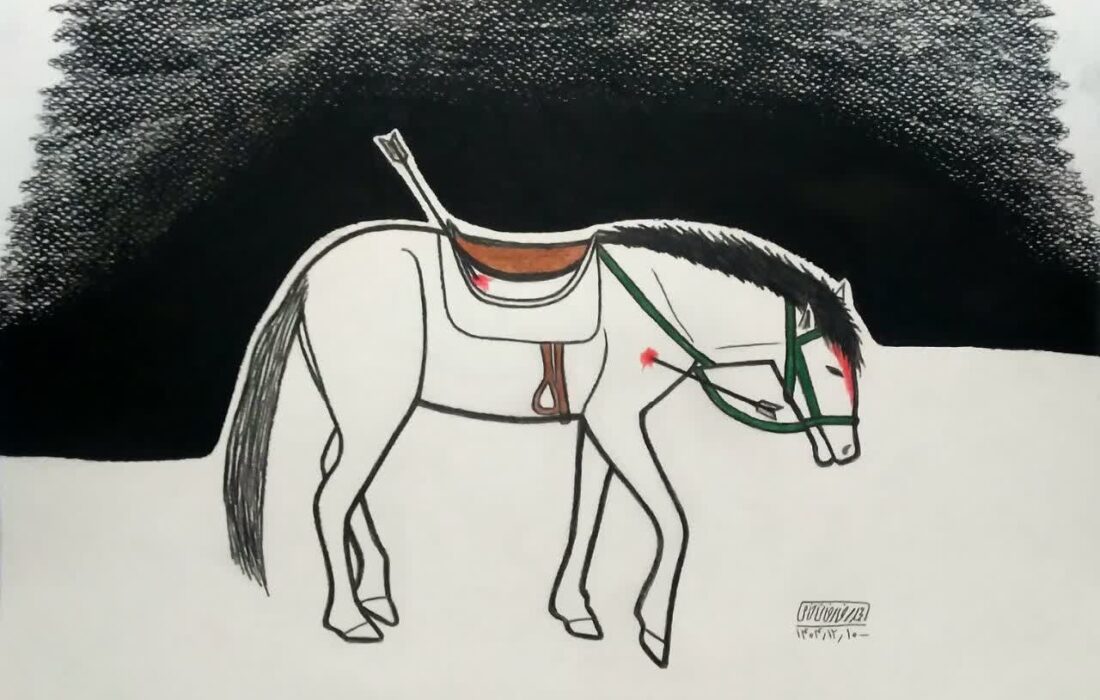 «ذوالجناح» در فراسوی زمان و مکان؛ روایتی سورئال از سوگ ابدی اسب امام حسین (ع)